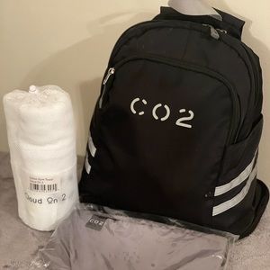 Sports Gym Bundle! Backpack Waistbag and gym towel with hidden pocket!